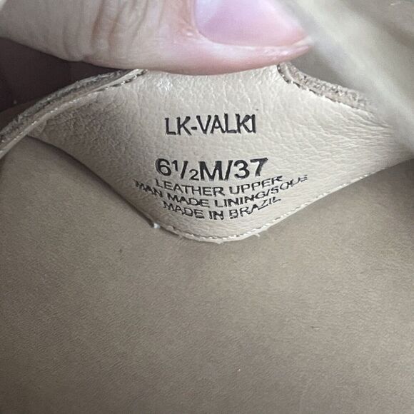 Lucky Brand Womens Size US 6.5M Valki T-Strap Espadrille Tan Platform Sandals - Picture 10 of 10